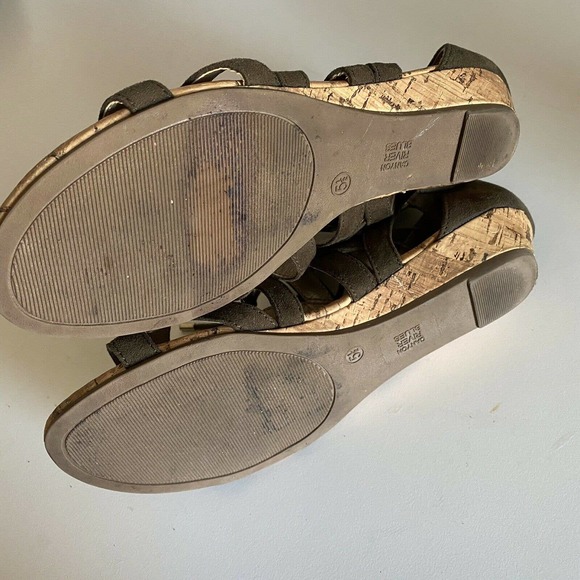 Canyon River Blues Sandal Cage Suede Gladiator Strappy Open Toe Lace Up … - Picture 4 of 4